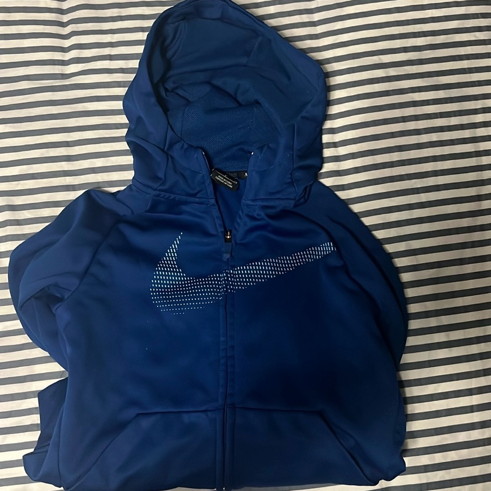 Royal blue Nike zip up